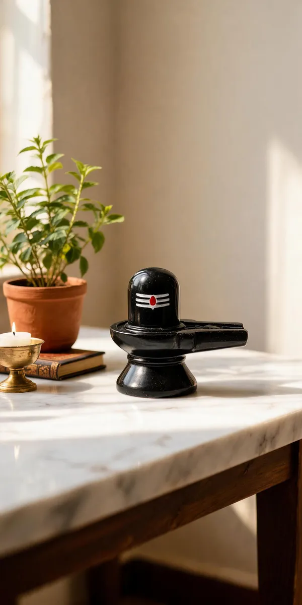 Resin_Black_Polished_Shivling_Idol_Decorative_Murti_For_Pooja