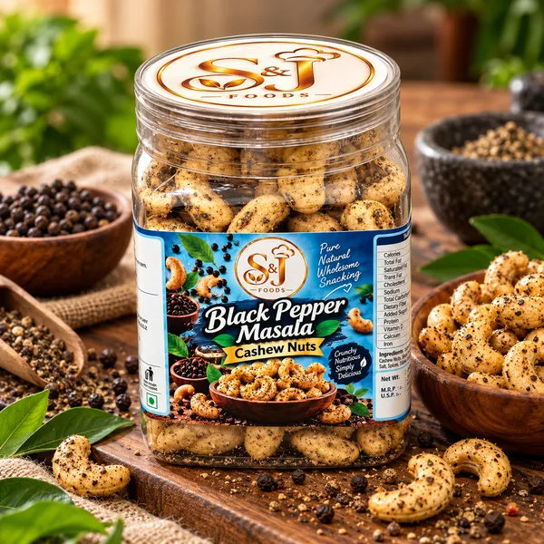 S&J_Foods_Black_Pepper_Masala_Cashew_Nuts