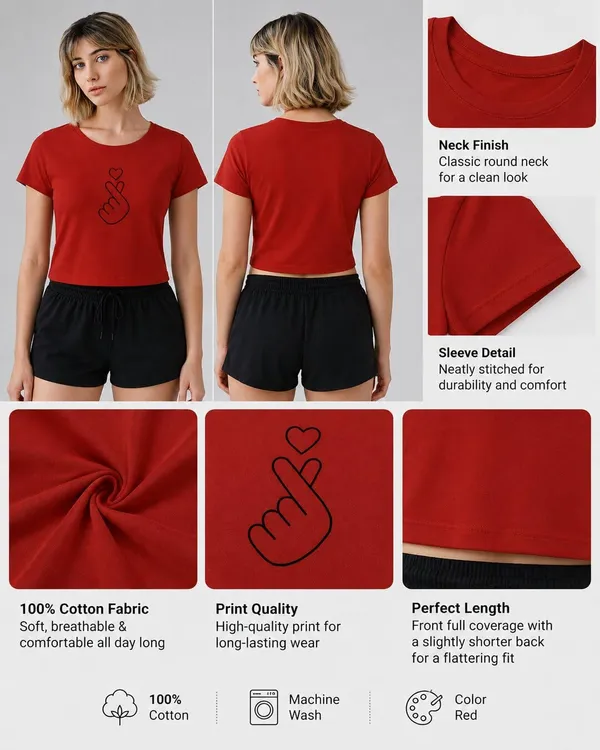 Women_S_Heart_Crop_Top