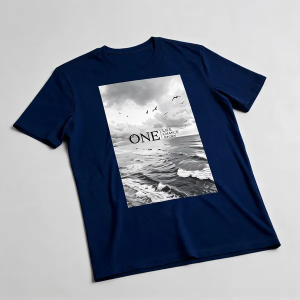 Navy_Blue_Black_Cotton_Regular_Fit_Graphic_T-Shirt_For_Men