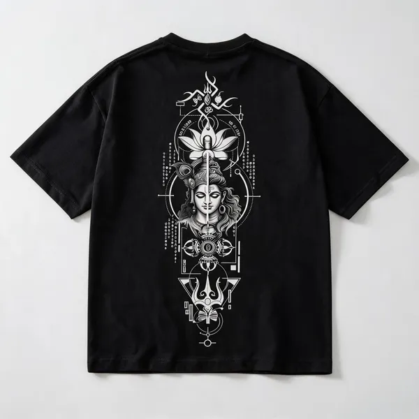 Black_Cotton_Oversized_Lord_In_One_Graphic_T-Shirt_For_Men