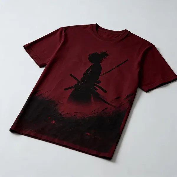 Maroon_Cotton_Regular_Fit_Neo_Seoul_Graphic_T-Shirt_For_Men
