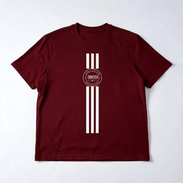 Maroon_Cotton_Regular_Fit_Graphic_T-Shirt_For_Men