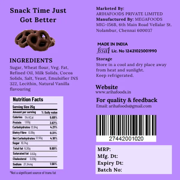 Ariha_Dark_Chocolate_Pretzel_-_Pack_Of_6