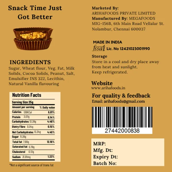 Ariha_Peanut_Butter_Chocolate_Cup_-_Pack_Of_6
