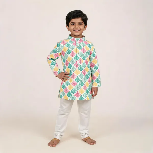 Vastraveda_Boys_Festive_&_Party_Kurta_And_Pyjama_Set_(Multicolor_Pack_Of_1)