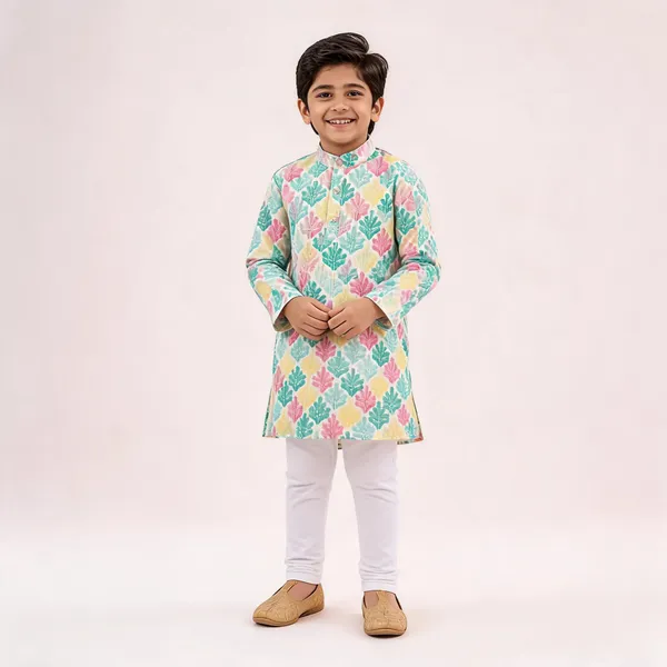Vastraveda_Boys_Festive_&_Party_Kurta_And_Pyjama_Set_(Blue_Pack_Of_1)