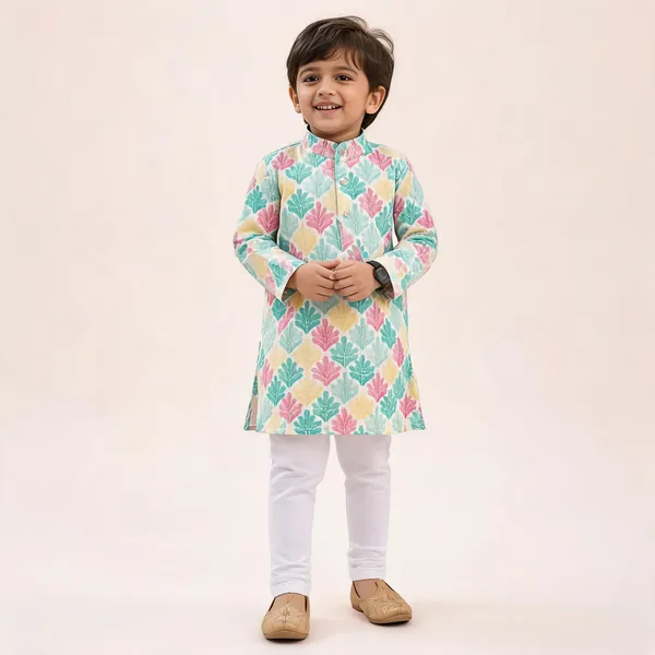 Vastraveda_Boys_Festive_&_Party_Kurta_And_Pyjama_Set_(Blue_Pack_Of_1)