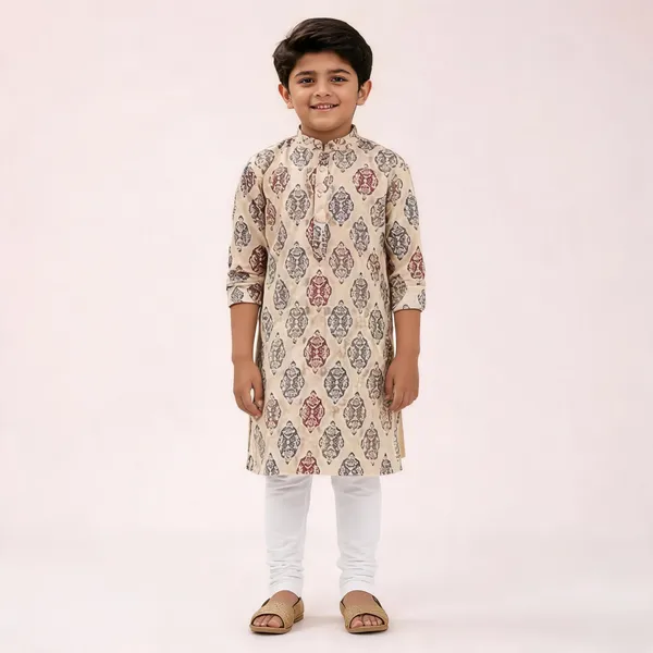Vastraveda_Boys_Festive_&_Party_Kurta_And_Pyjama_Set_(Multicolor_Pack_Of_1)