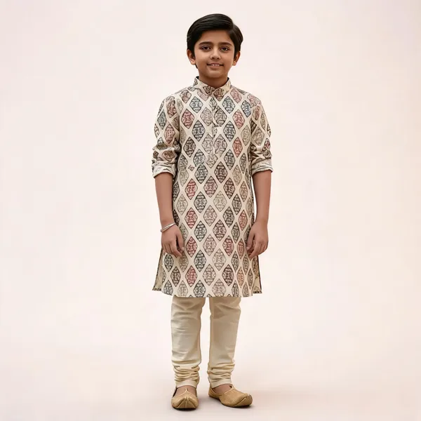 Vastraveda_Boys_Festive_&_Party_Kurta_And_Pyjama_Set_(Beige_Pack_Of_2)