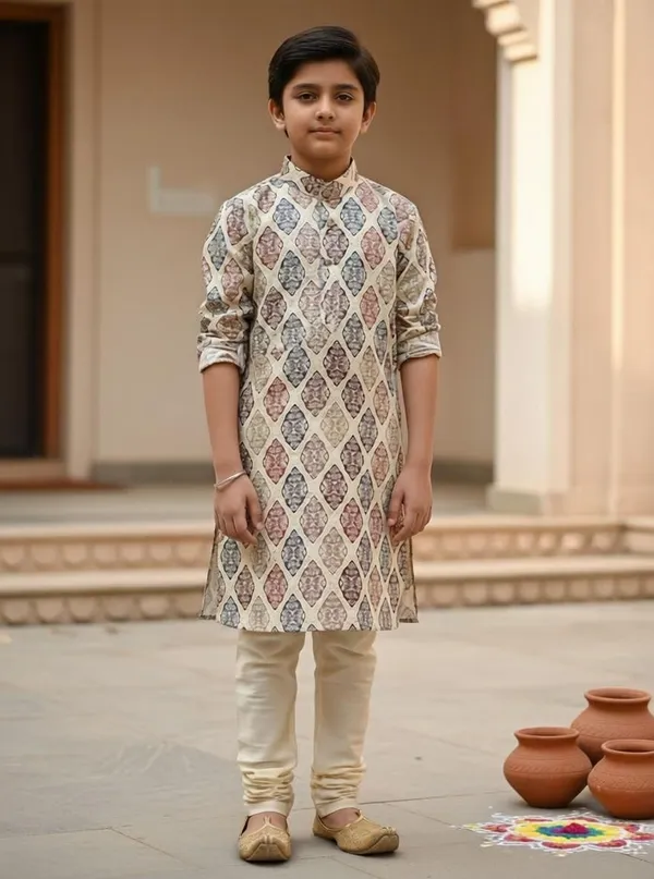 vastraveda_Boys_Festive_&_Party_Kurta_and_Pyjama_Set_(Brown_Pack_of_1)