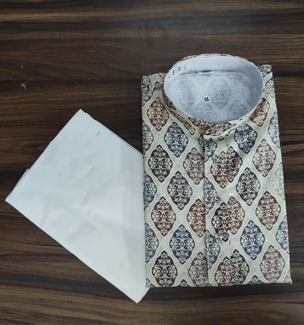 vastraveda_Boys_Festive_&_Party_Kurta_and_Pyjama_Set_(Brown_Pack_of_1)