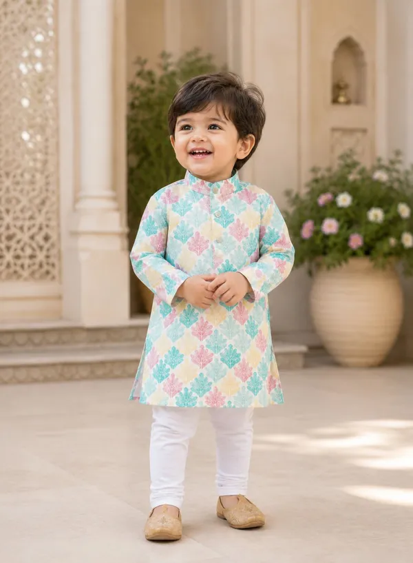 vastraveda_Boys_Festive_&_Party_Kurta_and_Pyjama_Set_(Blue_Pack_of_1)