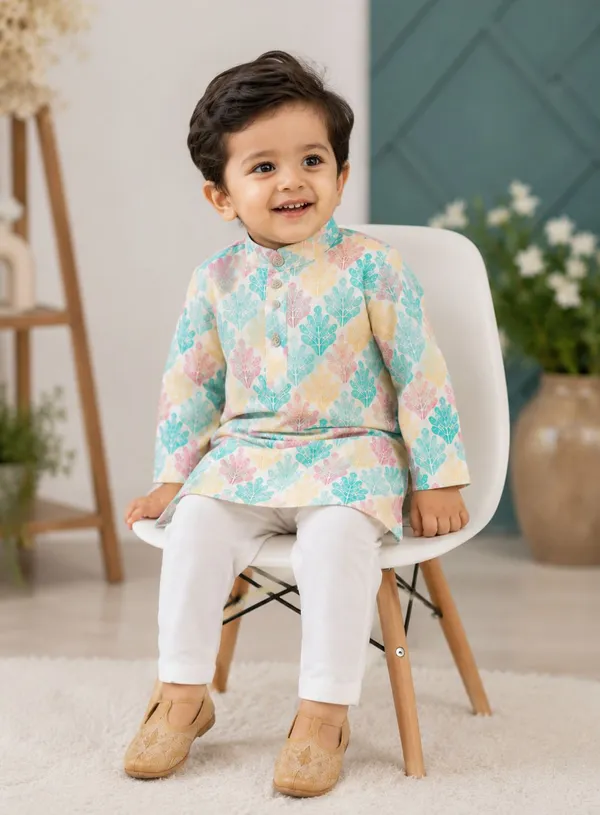 vastraveda_Boys_Festive_&_Party_Kurta_and_Pyjama_Set_(Blue_Pack_of_1)