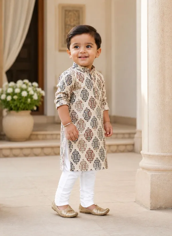 vastraveda_Boys_Festive_&_Party_Kurta_and_Pyjama_Set_(Multicolor_Pack_of_1)