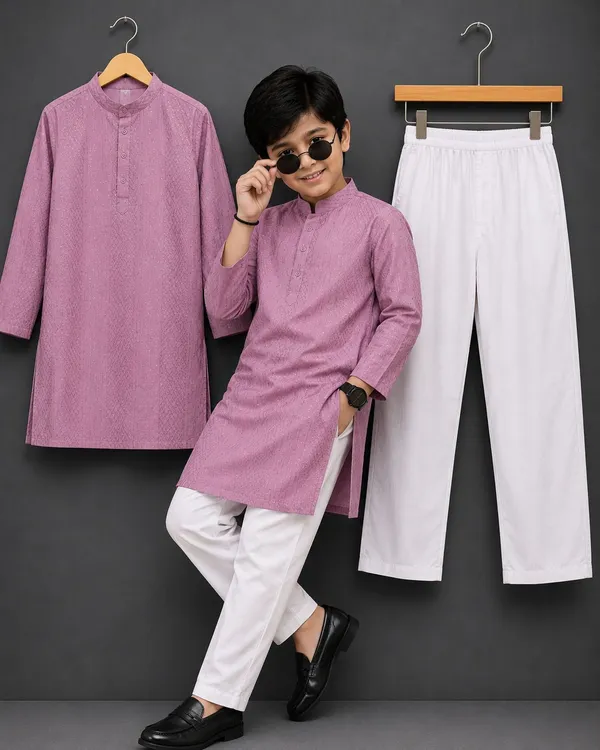 vastraveda_Boys_Casual_Kurta_and_Pyjama_Set_(Light_Green_Pack_of_1)