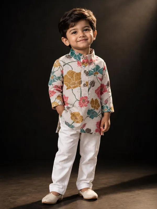 vastraveda_Boys_Festive_&_Party,_Wedding_Kurta_and_Pyjama_Set_(White_Pack_of_1)