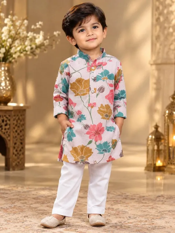 vastraveda_Boys_Festive_&_Party,_Wedding_Kurta_and_Pyjama_Set_(White_Pack_of_1)