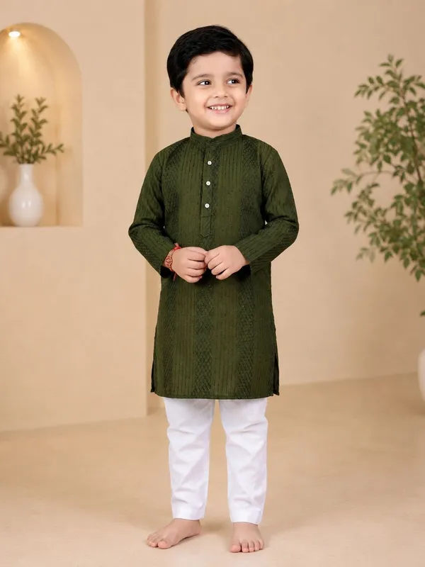 VASTRADEVA_Boys_Festive_&_Party,_Wedding_Kurta_and_Pyjama_Set_(Yellow_Pack_of_2)