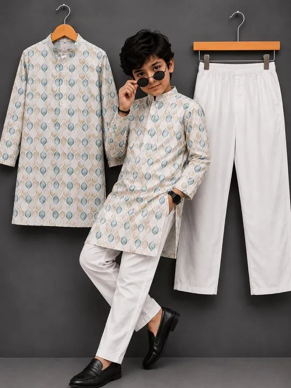 vastraveda_Boys_Casual_Kurta_and_Pyjama_Set_(Beige_Pack_of_1)