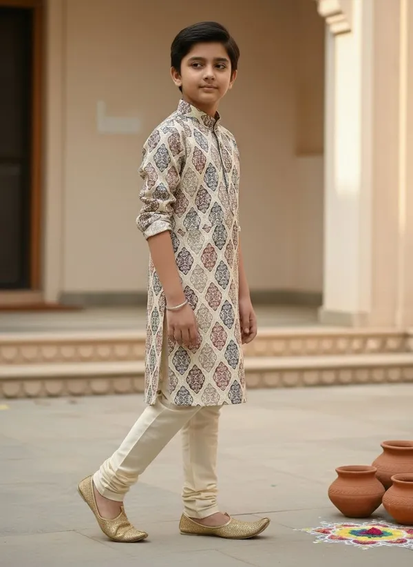 vastraveda_Boys_Festive_&_Party_Kurta_and_Pyjama_Set_(Beige_Pack_of_1)