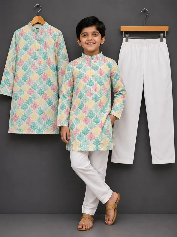 vastraveda_Boys_Festive_&_Party_Kurta_and_Pyjama_Set_(Blue_Pack_of_1)