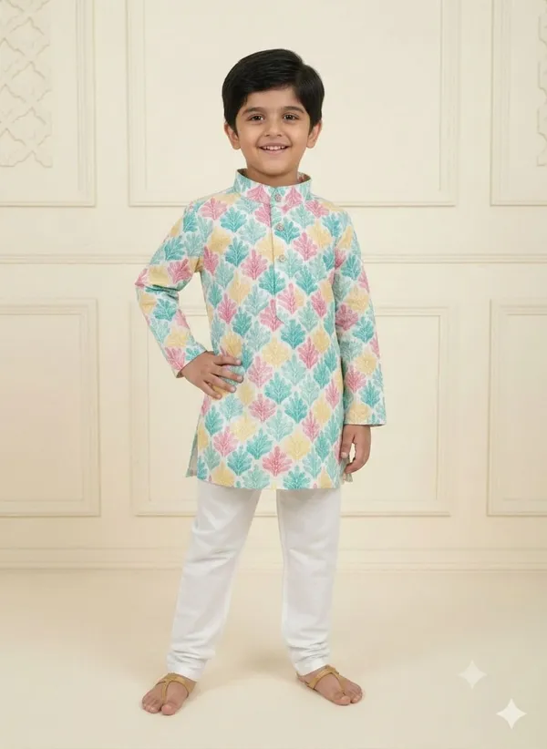 vastraveda_Boys_Festive_&_Party_Kurta_and_Pyjama_Set_(Blue_Pack_of_1)