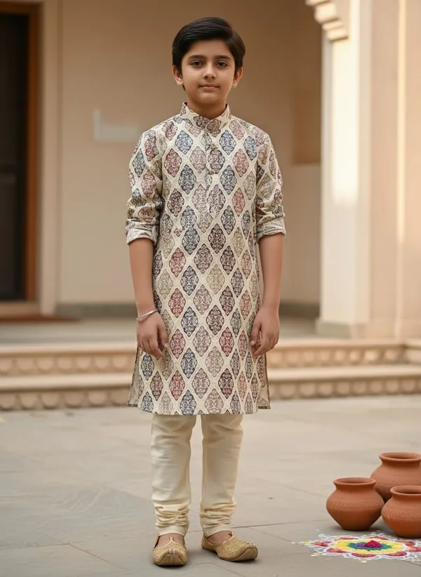 vastraveda_Boys_Festive_&_Party_Kurta_and_Pyjama_Set_(Beige_Pack_of_1)