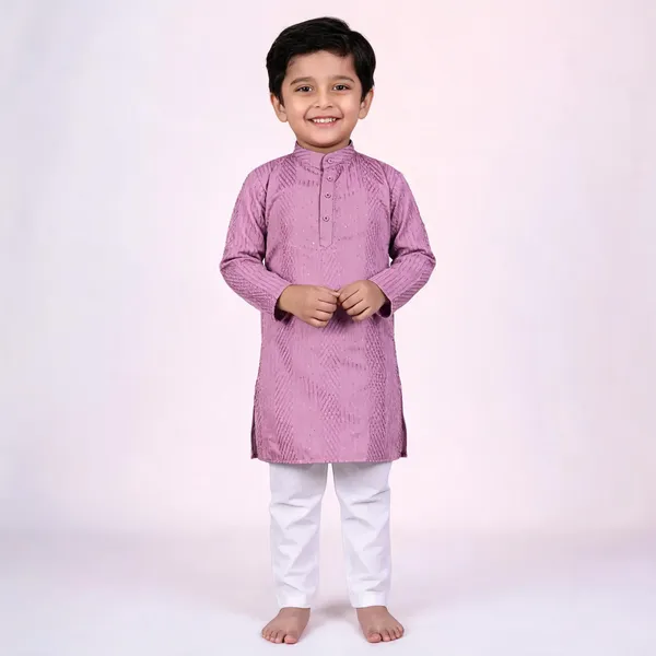 Vastraveda_Boys_Festive_&_Party,_Formal,_Wedding,_Casual_Kurta_And_Pyjama_Set_(Purple_Pack_Of_1)
