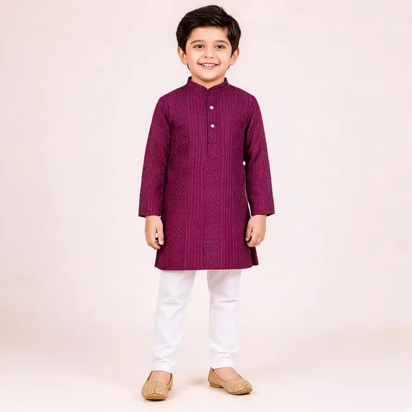 Vastraveda_Boys_Festive_&_Party,_Formal,_Wedding,_Casual_Kurta_And_Pyjama_Set_(Multicolor_Pack_Of_1)