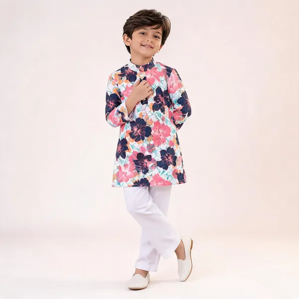 Vastraveda_Boys_Festive_&_Party,_Wedding_Kurta_And_Pyjama_Set_(Multicolor_Pack_Of_1)