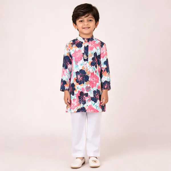 Vastraveda_Boys_Festive_&_Party,_Wedding_Kurta_And_Pyjama_Set_(Multicolor_Pack_Of_1)