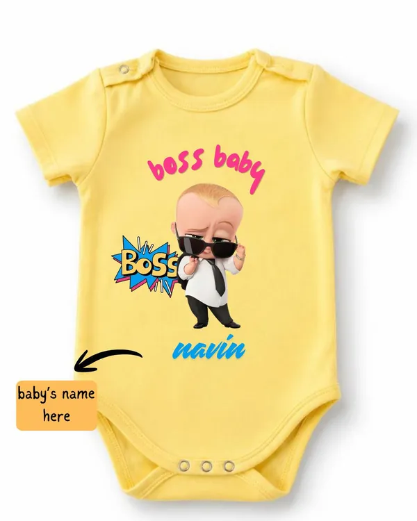 Yellow_Interlock_Jersey_Short_Sleeve_Baby_Bodysuit_For_Babies