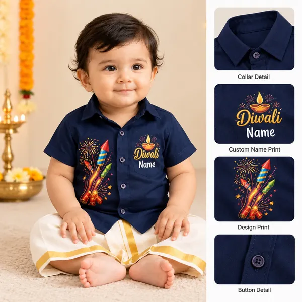 Navy_Cotton_Festive_Shirt_And_Dhoti_Set_For_Babies
