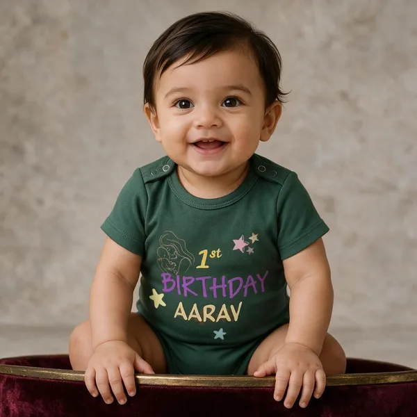Green_Interlock_Jersey_Short_Sleeve_Birthday_Bodysuit_For_Babies
