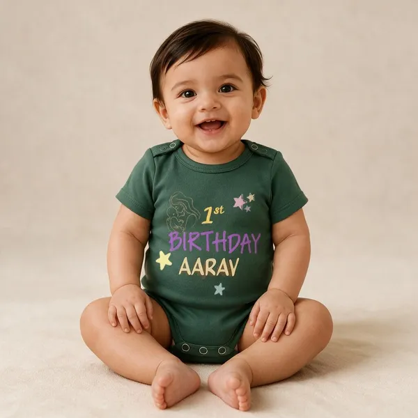 Green_Interlock_Jersey_Short_Sleeve_Birthday_Bodysuit_For_Babies
