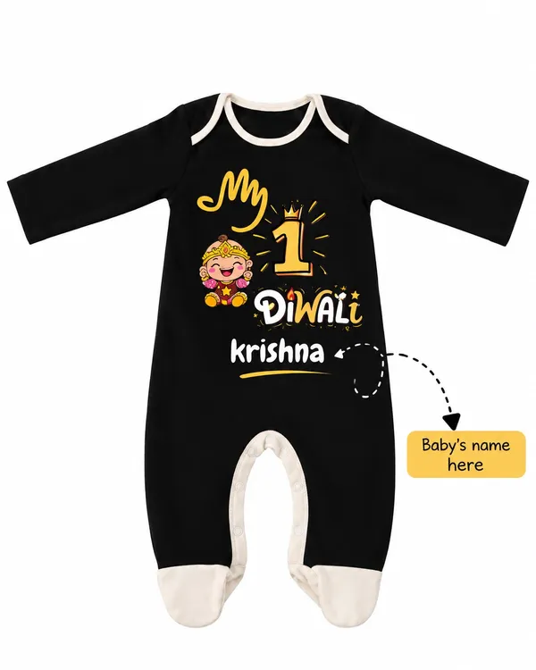 Black_Interlock_Jersey_Full_Sleeve_Festive_Romper_For_Babies
