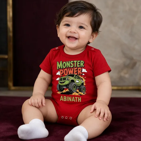 Red_Interlock_Jersey_Short_Sleeve_Baby_Bodysuit_For_Babies