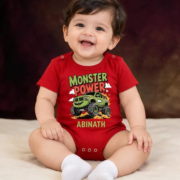 Red_Interlock_Jersey_Short_Sleeve_Baby_Bodysuit_For_Babies