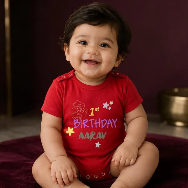 Red_Interlock_Jersey_Short_Sleeve_Birthday_Bodysuit_For_Babies