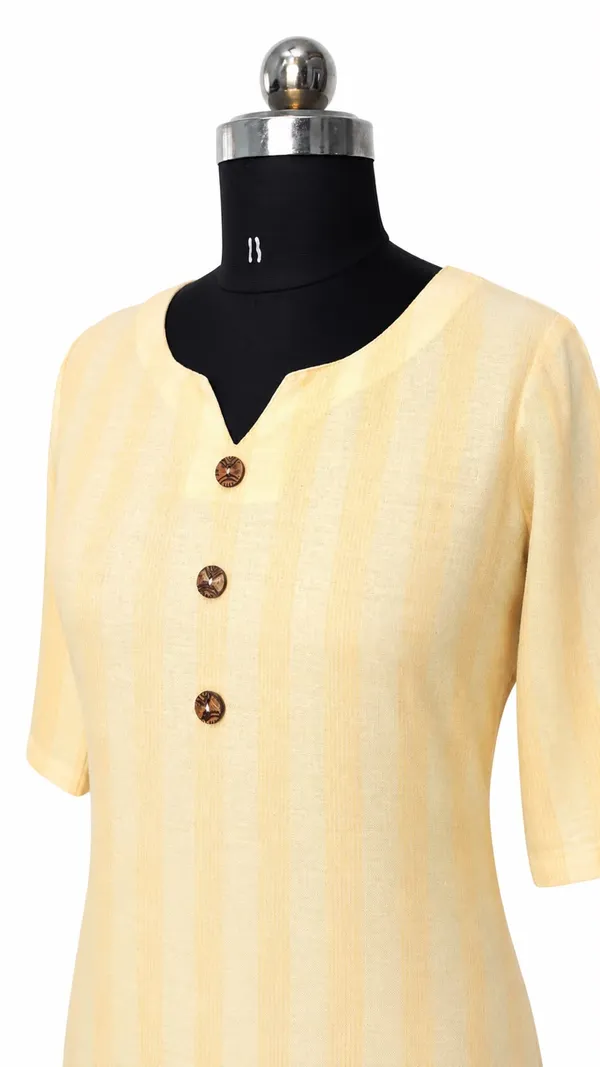 Yellow_Cotton_Straight_Kurta_For_Women
