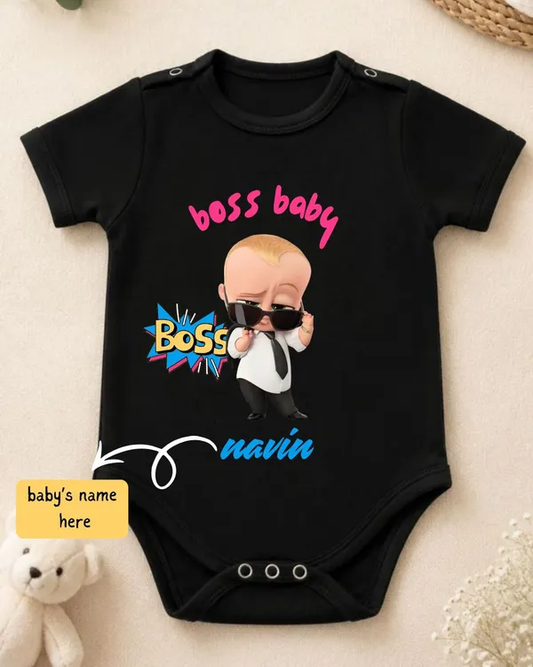 Black_Interlock_Jersey_Short_Sleeve_Baby_Bodysuit_For_Babies