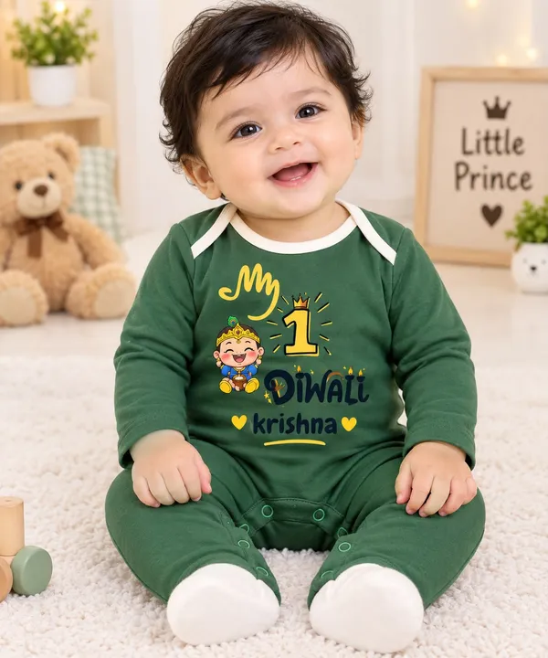 Green_Interlock_Jersey_Full_Sleeve_Footed_Romper_For_Babies