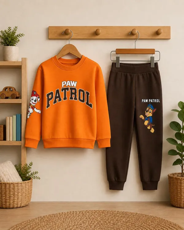 Orange_Interlock_Jersey_Graphic_Sweatshirt_And_Joggers_Set_For_Boys