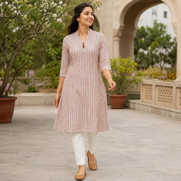 Pink_Pure_Cotton_A-Line_Kurta_For_Women