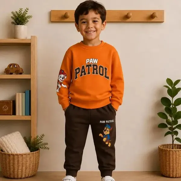 Orange_Interlock_Jersey_Graphic_Sweatshirt_And_Joggers_Set_For_Boys