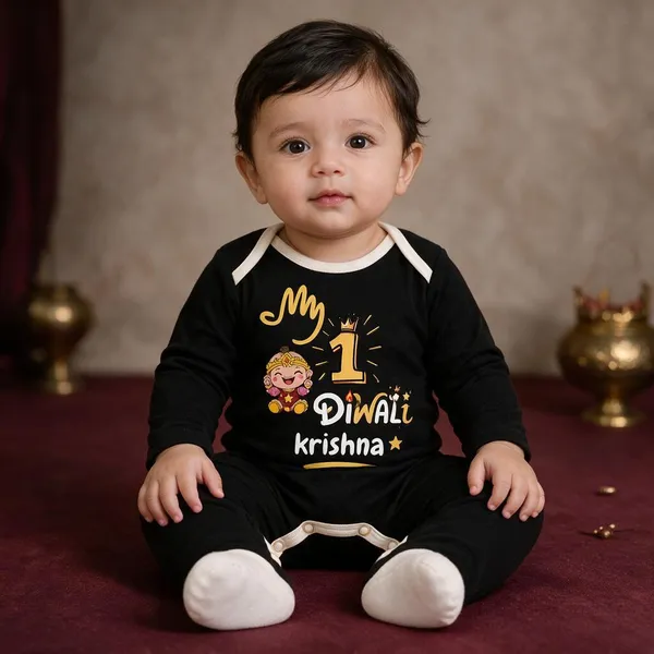 Black_Interlock_Jersey_Full_Sleeve_Festive_Romper_For_Babies
