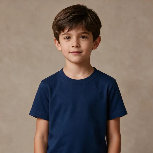 Blue_Interlock_Jersey_Crew_Neck_T-Shirt_For_Boys