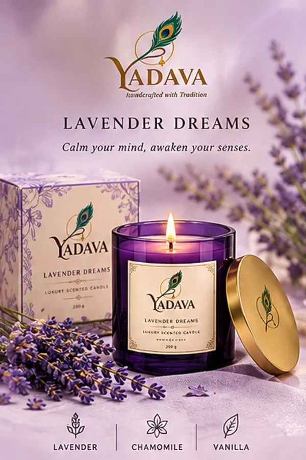 Wax_Lavender_Scented_Glass_Jar_Candle