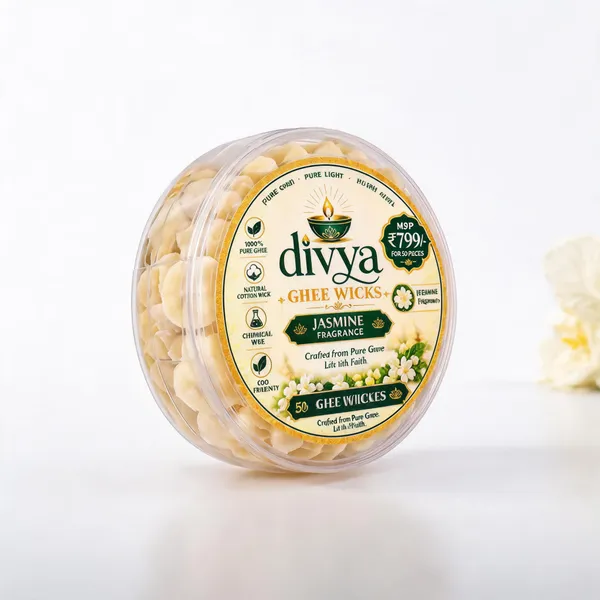 Ghee_Cotton_Jasmine_Fragrance_Pooja_Wicks